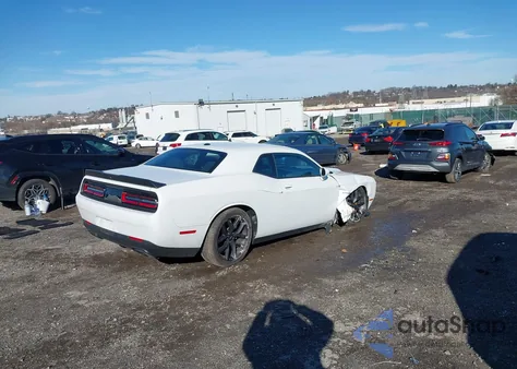 2022 Dodge Challenger R/T from USA, damaged, VIN 2C3CDZBT6NH249813